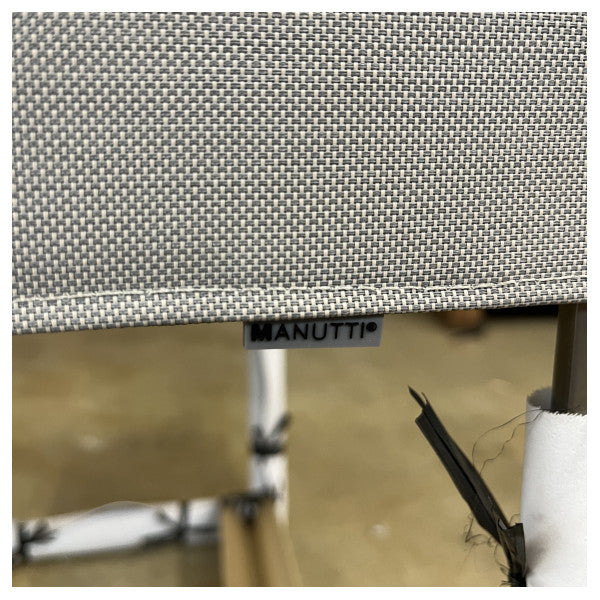 Sedia da pranzo per esterni Manutti Squat grigio - FS-CH32