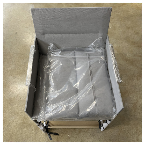 Sedia da pranzo per esterni Manutti Squat grigio - FS-CH32