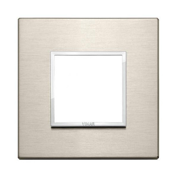 Vimar Eikon EVO 2M Bronze Aluminum Plate - Marine Grade Corrosion Resistant Cover