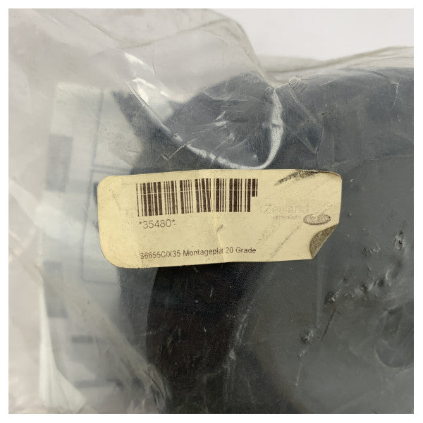 Ultraflex 36655C Accoppiamento del cavo dello sterzo marino - Kit lunetta X35 impermeabile e durevole per T71 e T72