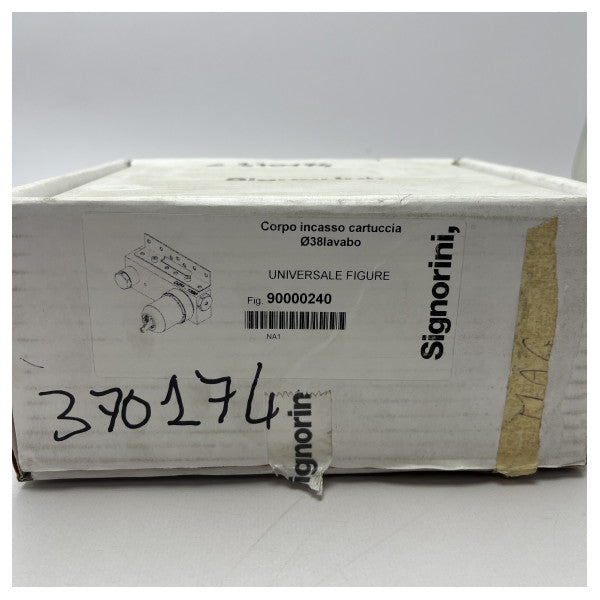 Signorini indbygningsdel til væghængt håndvaskarmatur - 90000240