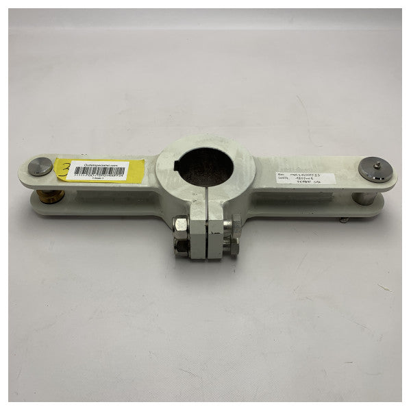 Barre franche double pour systèmes de pilotage marins - Métal durable résistant à la corrosion avec montage facile