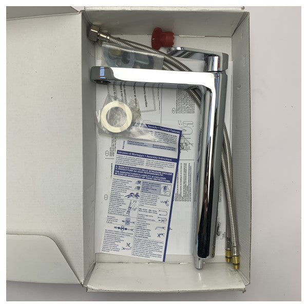 Linabeta Muci Washbasin Mixer Tab Single Liver Chrome - 54234.29