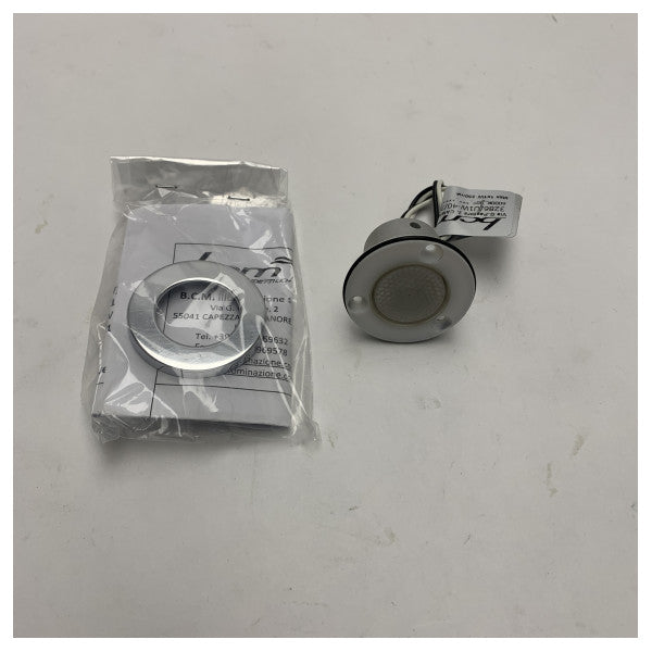 BCM Marine Grade SPOT LED XANTE3286 - Compacto 1W 6000K Impermeable Aluminio Luz LED para Barcos