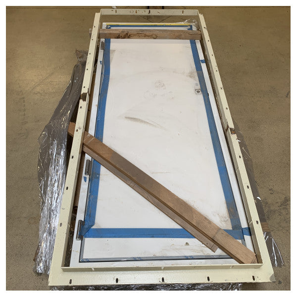 Marine Steel Fire Door A60 Rated with Corrosion-Resistant Coating for Offshore and Maritime Use