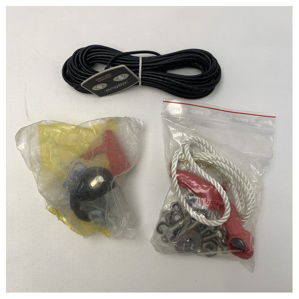 Sidekraft Engbo Maxi 38 1000W | 12V | Vindlass i rustfritt stål | Anchor Winch-38-3M-12110