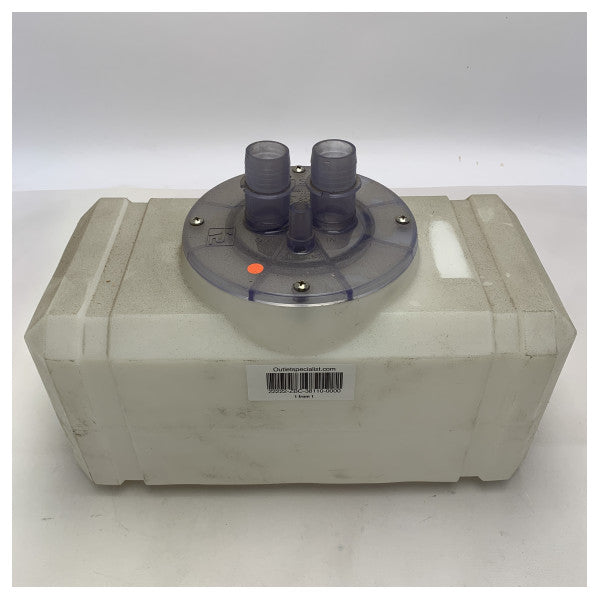 Jabsco 23L mustan veden säiliö valkoinen - 38110-0000