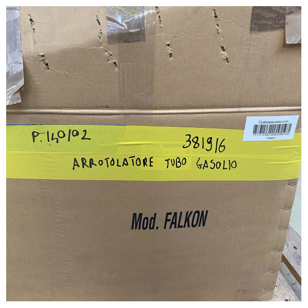 Mangueira de aço inoxidável Gianneschi para combustível e óleo com enrolador de mangueira - 03AV350120I