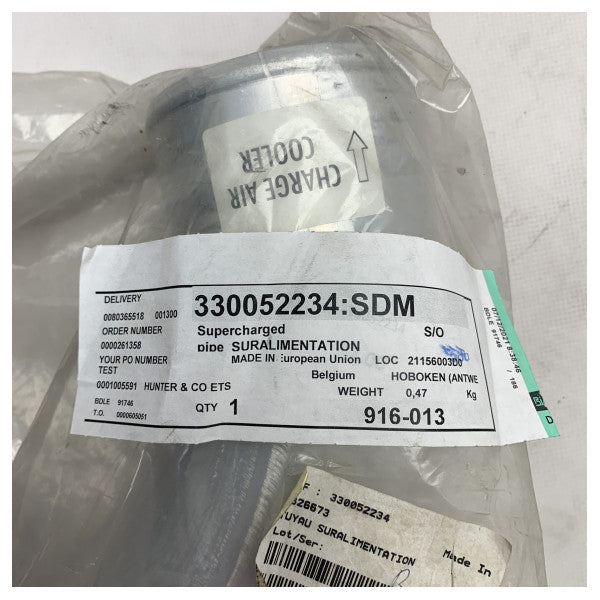 Volvo Penta 3826673 Tipada de aire de aluminio de carga