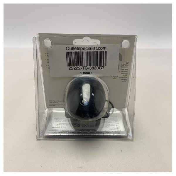 アトウッド・クエーサー・グリーン・スターボード・ナビゲーション・ライト ブラック - 3830G7