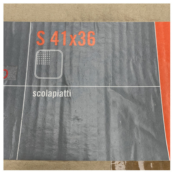 حاوية تصريف أطباق ألبس 38381 S 41x36 إينوكس