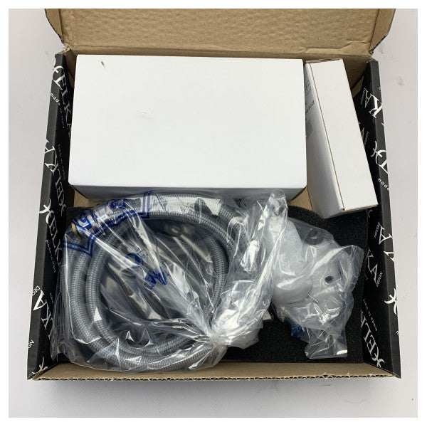 Elka DO.5079 kit de douchette à obturation ronde en laiton chromé