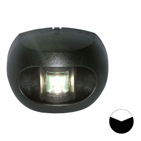 Aqua Signal serie 34 luce di navigazione di poppa a LED nera - 3852001000