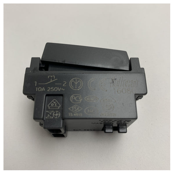 Vimar 16080 IDEA 1P NO 10A push general symbol gray - 16080