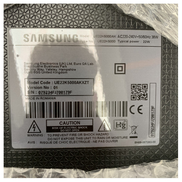 Samsung UE22K5000 22 inč Full HD TV