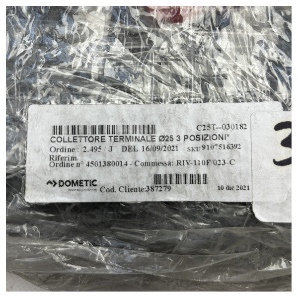 Dometic 3-Position aircon link system with switches - 9107516392