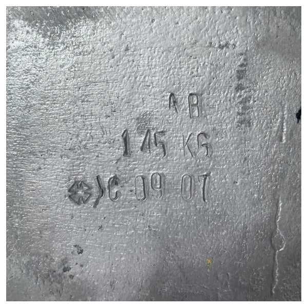 Sanguineti HHP Pool ankare 225 KG galvaniserad RINA certifierad