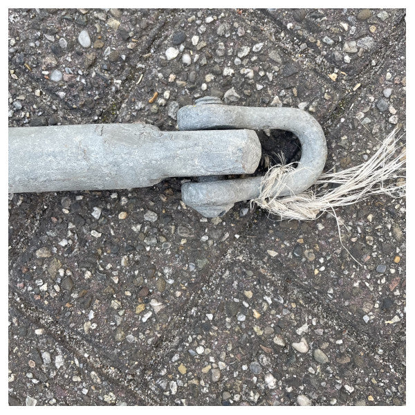 Sanguineti Danforth ankare högt håll galvaniserat 20 KG