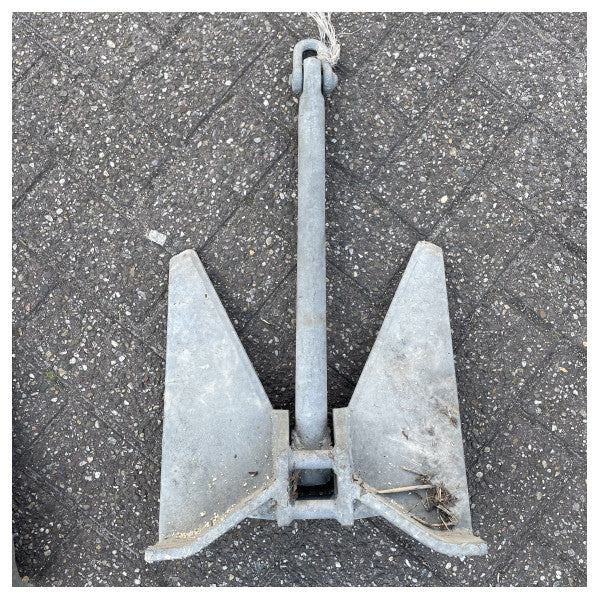 Sanguineti Danforth ankare högt håll galvaniserat 20 KG