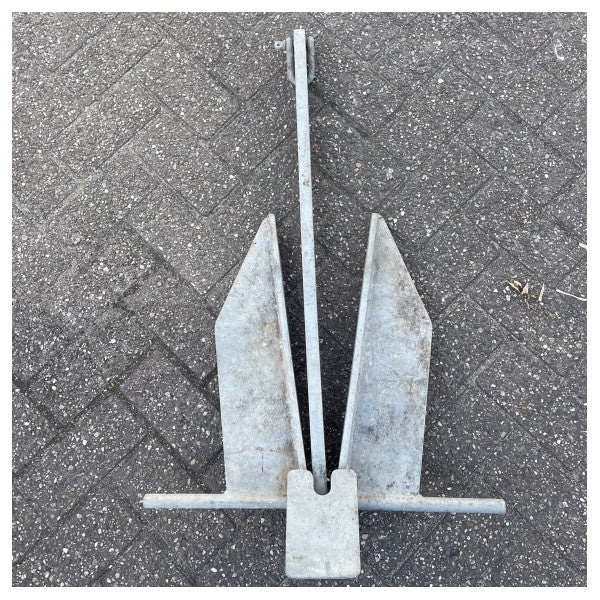 Sanguineti Danforth ankare högt håll galvaniserat 25 KG