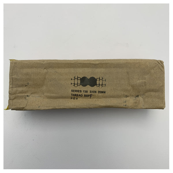 Αντισταθμιστικός σύνδεσμος αντιστάθμισης κραδασμών Σειρά 130 για σωλήνες 3/4 ιντσών με σπείρωμα BSPP - SERIES130-3/4-2