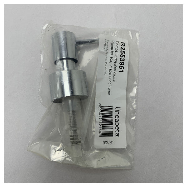 Lineabeta Marine-Grade ruostumattomasta teräksestä valmistettu saippua-annostelija 350ml - 52804.29