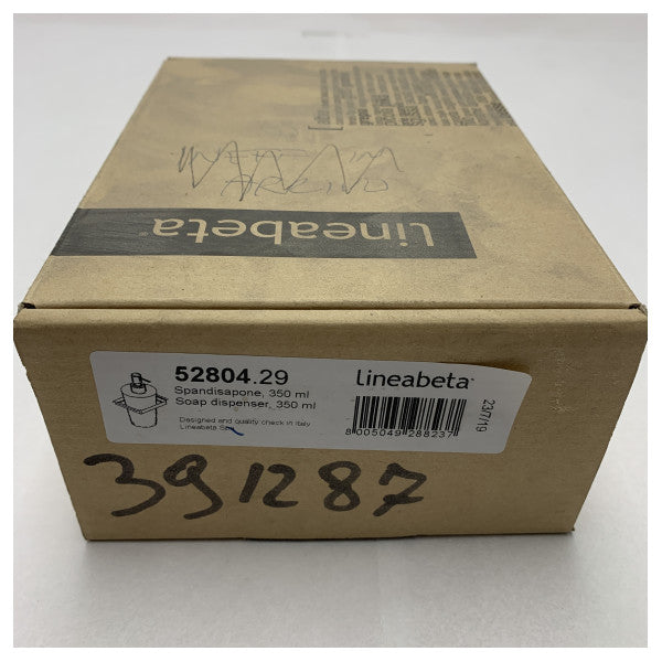 Lineabeta Marine-Grade ruostumattomasta teräksestä valmistettu saippua-annostelija 350ml - 52804.29