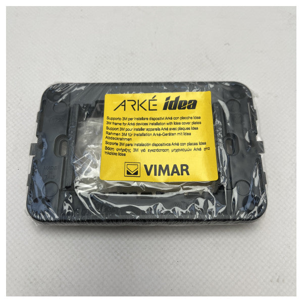 Vimar 3M Arke Idea Marine Mounting Support - Fixation électrique durable et étanche pour les bateaux et l'utilisation maritime