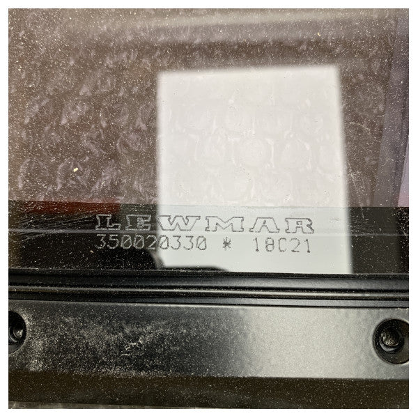 Lewmar Mirte åpning luke svart 366 x 190 mm - 393129800