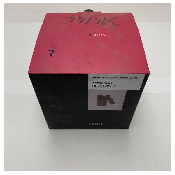 Astro 394144 Enna τετράγωνο φωτιστικό τοίχου LED 3W 2700K