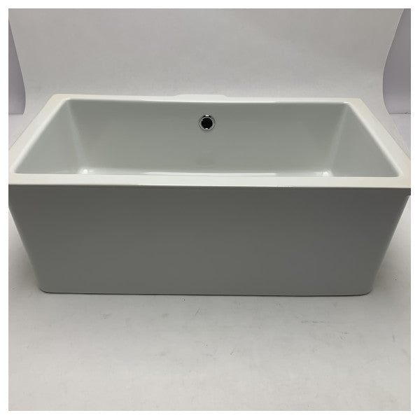 Scarabeo Fregadero Cerámico Bajo Encimera 50cm Blanco - Lavabo Duradero de Calidad Marina para Cocina y Baño