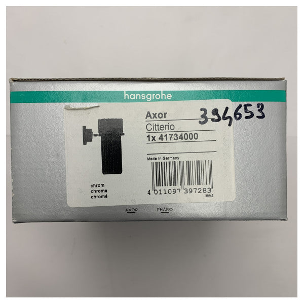 Hansgrohe Axor 417340000 support mural design contemporain chromé