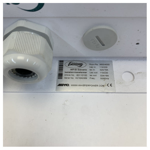 Whisper Power WP-GI 3600VA 16A Galvanik İzolator Deniz Transformatörü - 60110100