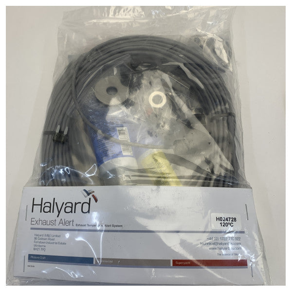 Système d'alarme de surchauffe d'échappement double Halyard (pour 2 moteurs) - H021252
