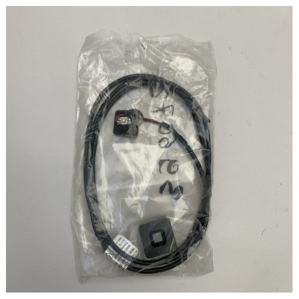 Projecteur LED marin compact 2W anodisé noir - Eclairage de bateau durable et étanche