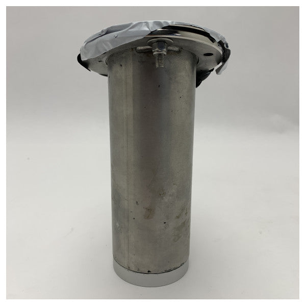 NEMO ruostumattomasta teräksestä valmistettu aurinkomarkiisin tolpan kannatin - D=44 L=150 INCL 15 astetta - 599.597