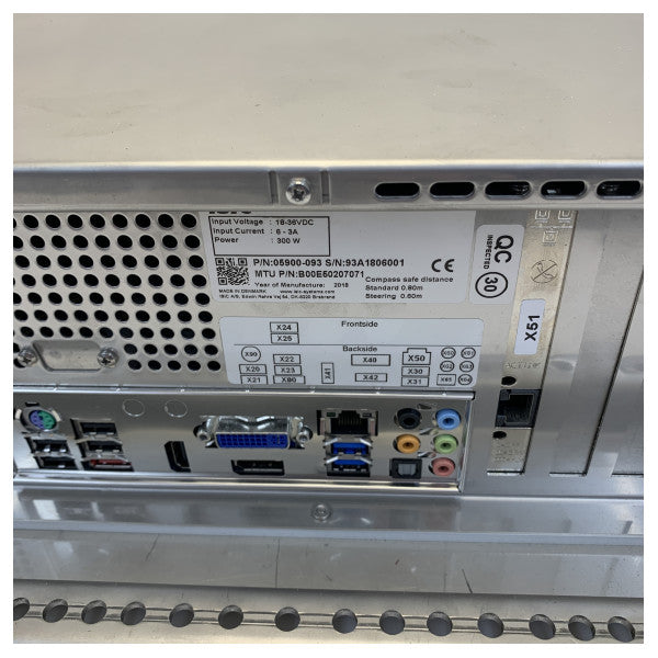 MTU Merimoottorin ohjausyksikkö MCU13-01 - B00E50205612