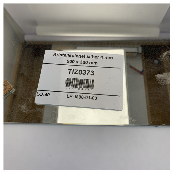 Hopea Meripeili 500x320 mm - Korroosionkestävä, 4 mm paksu, veneille ja jaateille