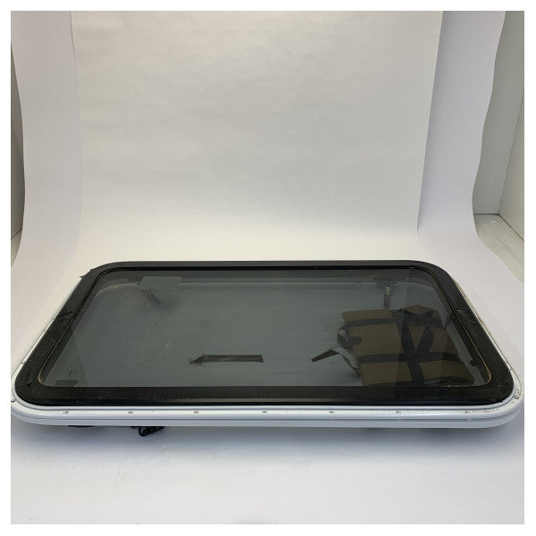 Trend Marine White Aluminium Coated Opening Window 875 x 515 mm