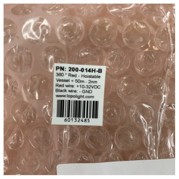 Lopolight 200-14H-B pro 2 nm PUNAINEN navigointivalo nostettava