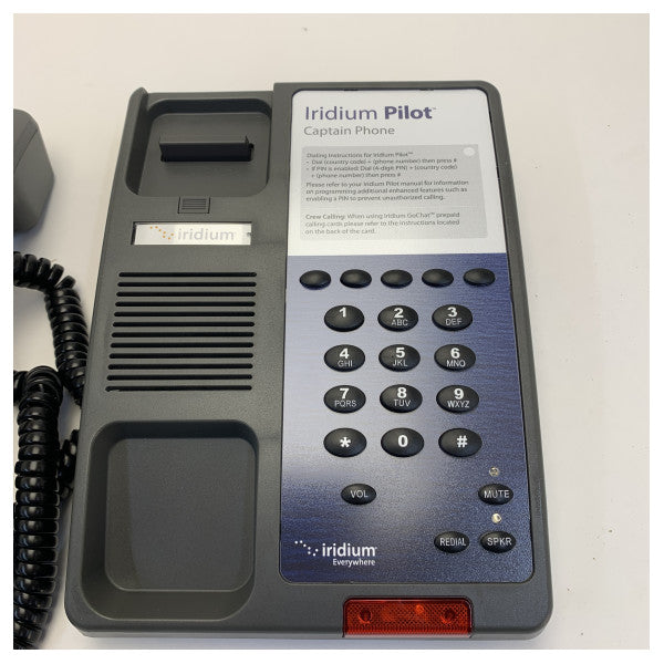 Iridium Pilot Open Port Handset Captain BBCA0801