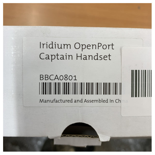 Iridium Pilot Open Port Handset Captain BBCA0801