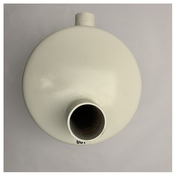 Cummins Onan generator muffler - water lift - 2 - 2.5 inch - 0155-3222