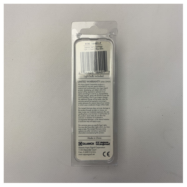 Aquasignal 3 -Led kortesija blu blu - 164017