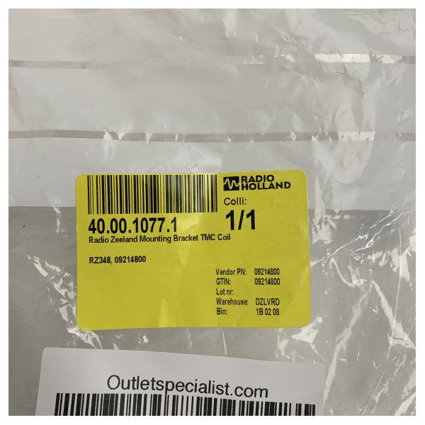Radio Zeeland RZ348 Asennuskannatin kestävään TMC-kelan asennukseen