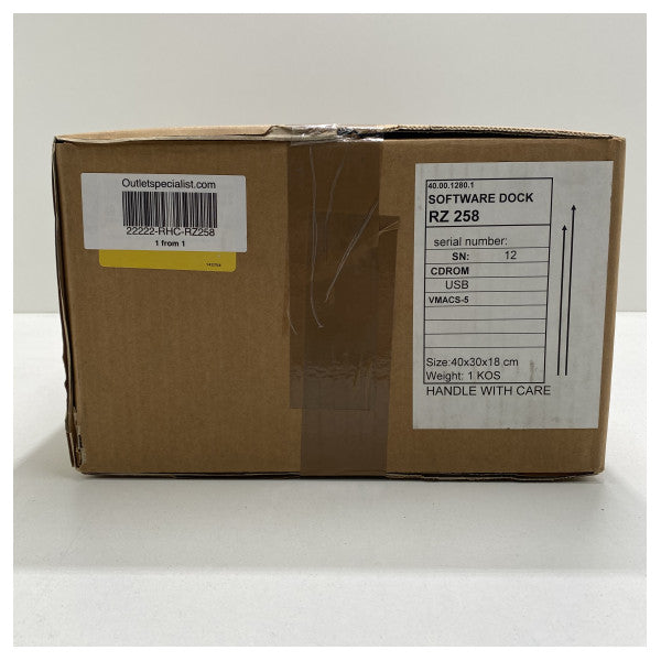 Radio Zeeland RZ258 Docking Software Interface