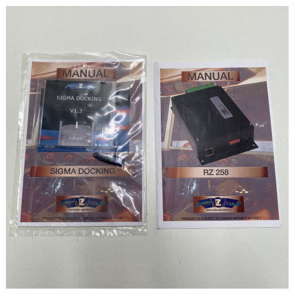 Radio Zeeland RZ258 Docking Software Interface