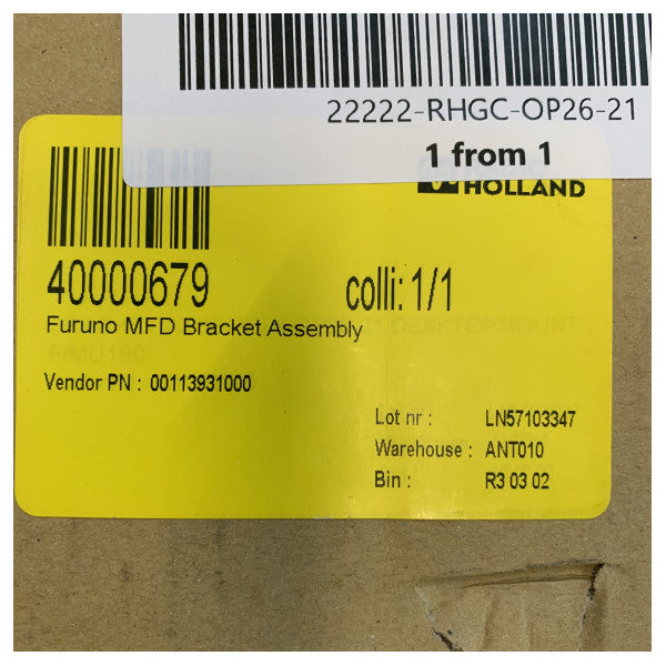 フルノMU190 19インチマウントブラケット - OP26-21