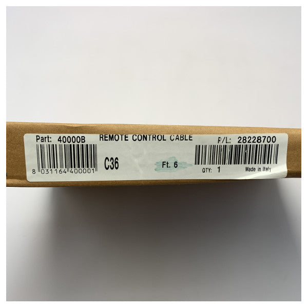 Câble de commande moteur Ultraflex C36 - 40008B