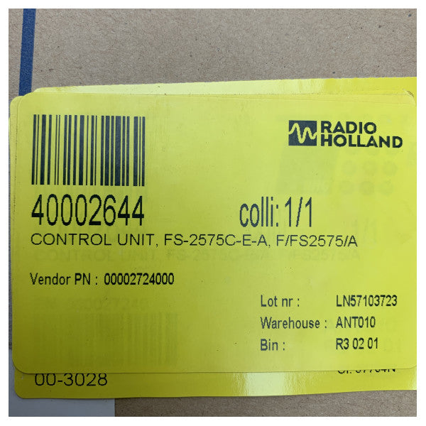 Furuno FS2575 MF/HF radio telefon kontrolna jedinica